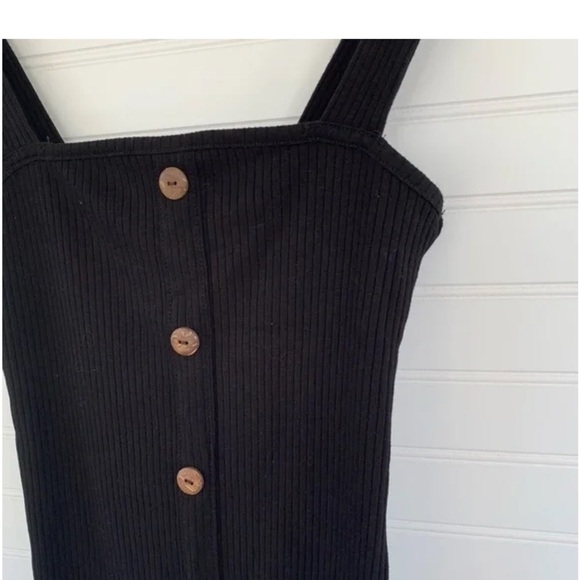 Bozzolo Black Sleeveless Sheath Mini Dress - Picture 4 of 8